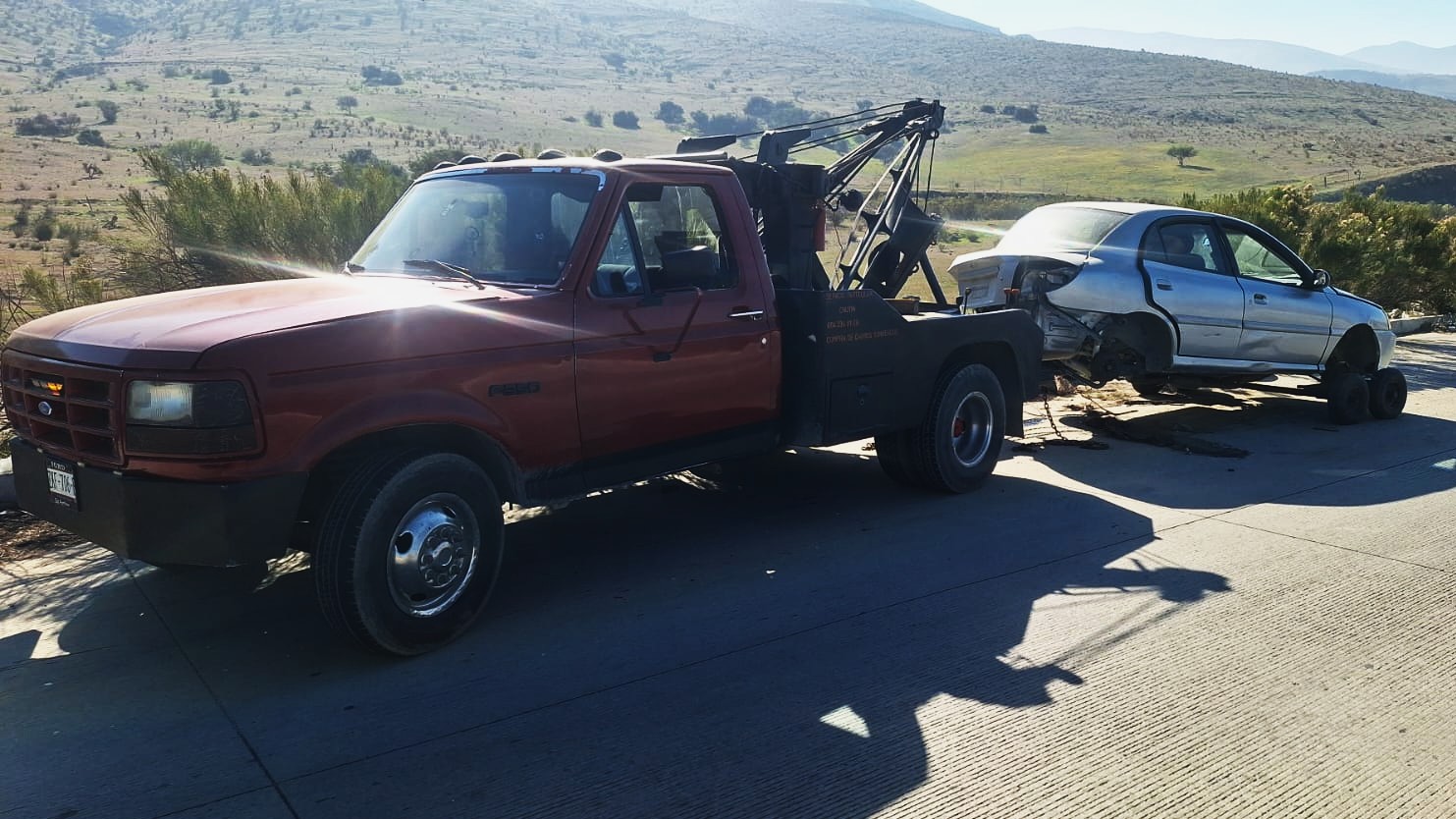 Servicio de grúa en carretera
